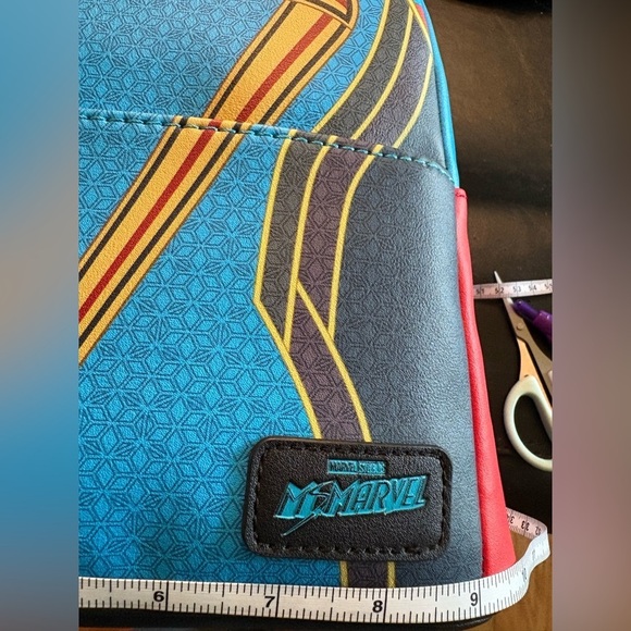Ms Marvel Cosplay Mini Soft Backpack NWT main image 7